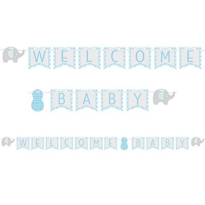 Creative Party Bun venit Baby Peanut Banner