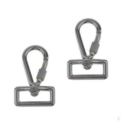 Hızlı Kamera Omuz Askısı için 2 Adet Döner Tetikli Karabina