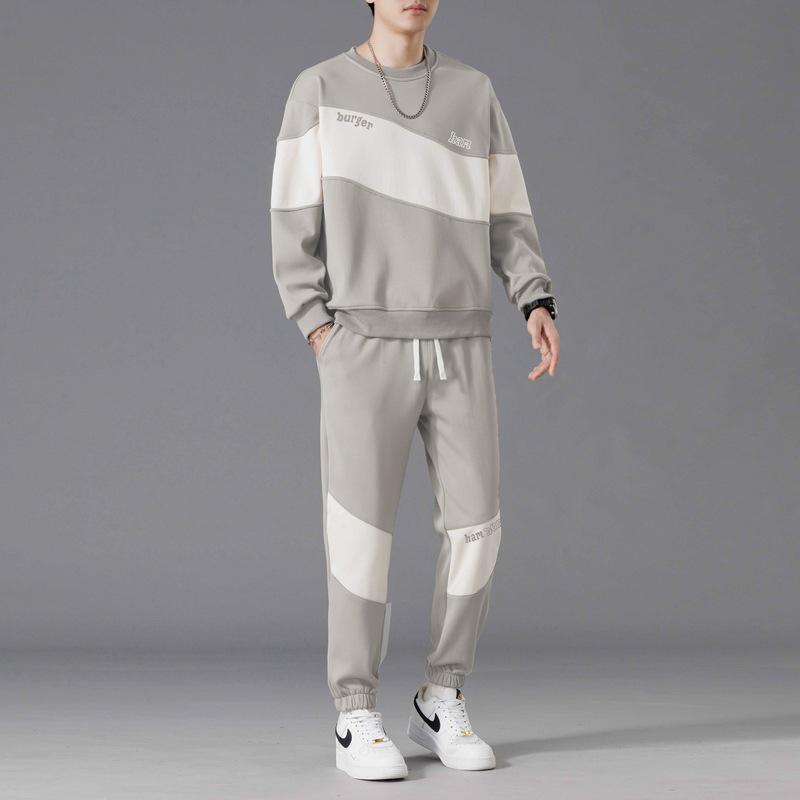 Men's Trendy Spring/Autumn 2024 Casual Sports Suit - Stylish Matching Menswear