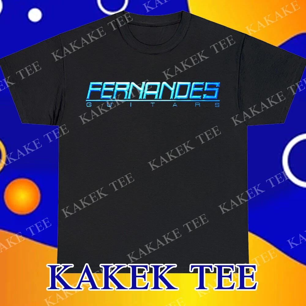 New Fernandes Guitar Logo T-Shirt Funny Size S to 5XL XXL