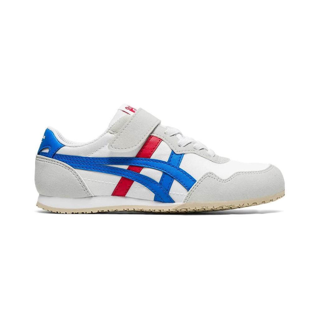 Onitsuka Tiger Leather Comfortable Slip Resistant Abrasion Resistant Low top Kids Lifestyle Shoes Kids' 1184A086-100