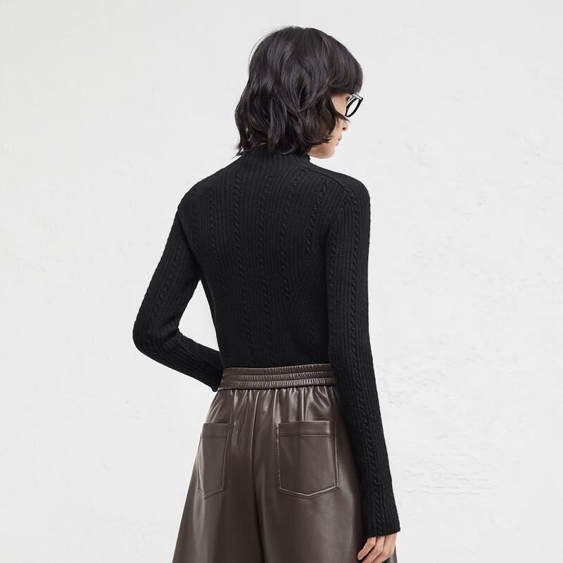 Bo Designer Capsule Series Women's Stand-Collar Knit Sweater