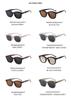 2026 Bare-faced High-Grade Studded Square Sunglasses for Men & Women - Fashionable & Slimming UV Protection Style 3370
