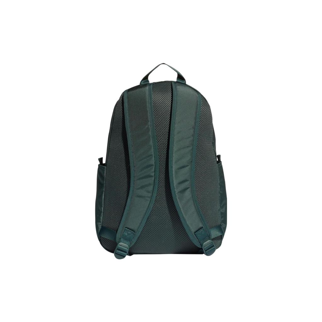 Adidas Sports Casual Zipper Backpack Unisex Backpacks Green HL6695
