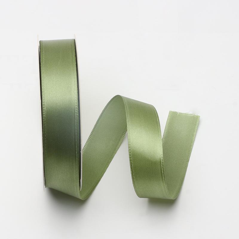 Bright Polyester Ribbon for Flower Packaging and DIY Gifts