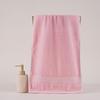 Pure Cotton Absorbent Face Towel - Plain Color, Home & Adult Use, Embroiderable Gift