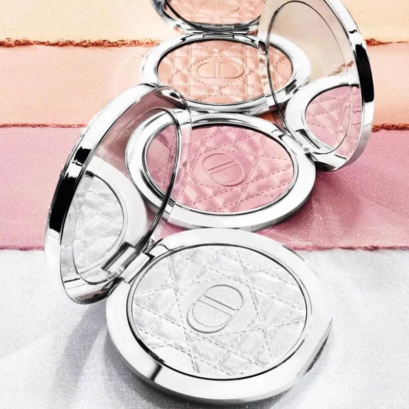 Dior Polvere illuminante per trucco, naturale, delicata, chiara, idratante, colorante illuminante cosmetici #04 polvere abbagliante