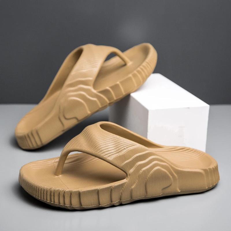 Men's Summer Slippers Walk Around Home Slippers House Man Comfortable Men's Sandal Flip Flops Man Beach Water Shoes Flip-flops