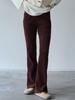 Mumutaeng Corduroy Slim Bootcut Pants _ Brown