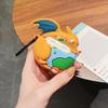 Earth Cast Charizard AirPods Pro 3 Hülle: Kompatibel mit Apple Bluetooth-Kopfhörern der 2., 3. und 4. Generation.