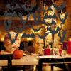 30Pieces Bats Swirls Ornament Ceiling Decoration for Birthday Festival Home Ceiling Swirls Ornament