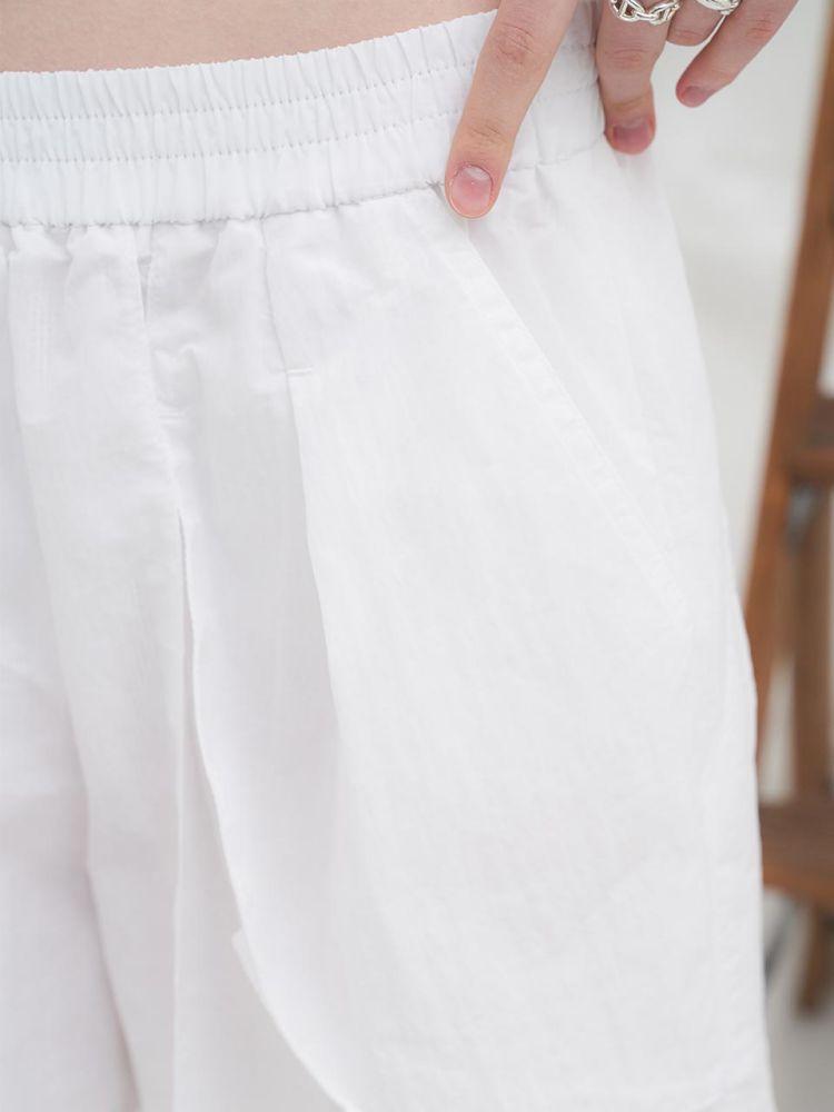 Yusentig Utility Pocket Shorts White Aw4Ml40001