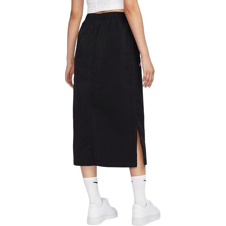 Nike Casual Long Skirt Women's Black HM4623-010