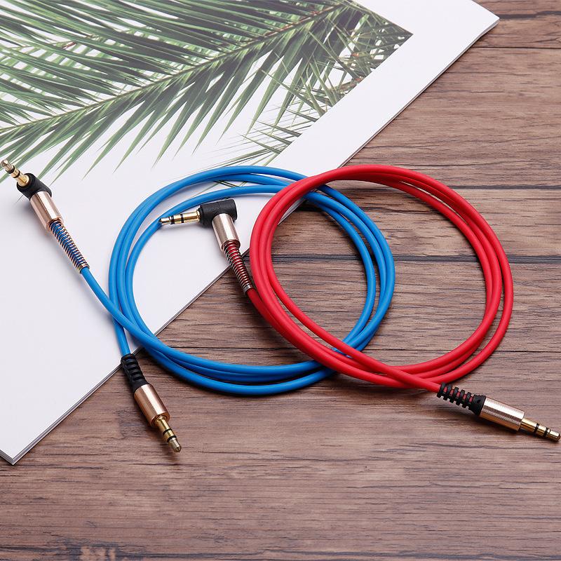 1 Stück Klinke 3,5 mm Stecker auf Stecker Auto Aux Kabel Aux Audiokabel 3,5 mm Lautsprecherkabel für Aux-Kabel Kopfhörer