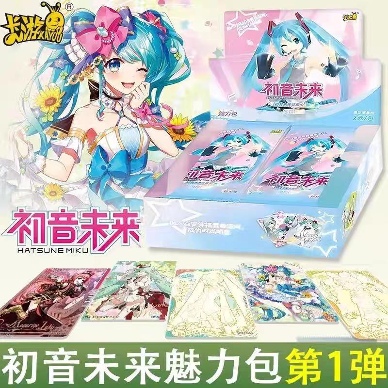 New Hatsune Miku Card Dreamy Sweetheart Charm Pack Vol.1 Birthday Music Anime Collectible Cards Toy Gifts