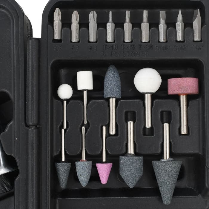 Kit d'outils pneumatiques - vidaXL - 70 pcs - Acier - Plastique - Visser