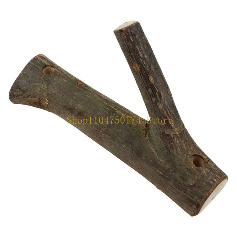 Vintage Tree Branch Wall Hook Rustic Decorative Wooden Adhesive Hooks for K top sale