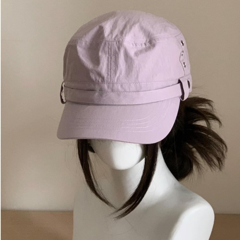 Thin Baseball Hat Quick-drying Visor Hat Casual Flat Top Cap