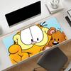 Cartoon cute G-Garfield Mouse Pad Square Office Gaming Desk Mat Waterproof Non-Slip Rubber Decorative