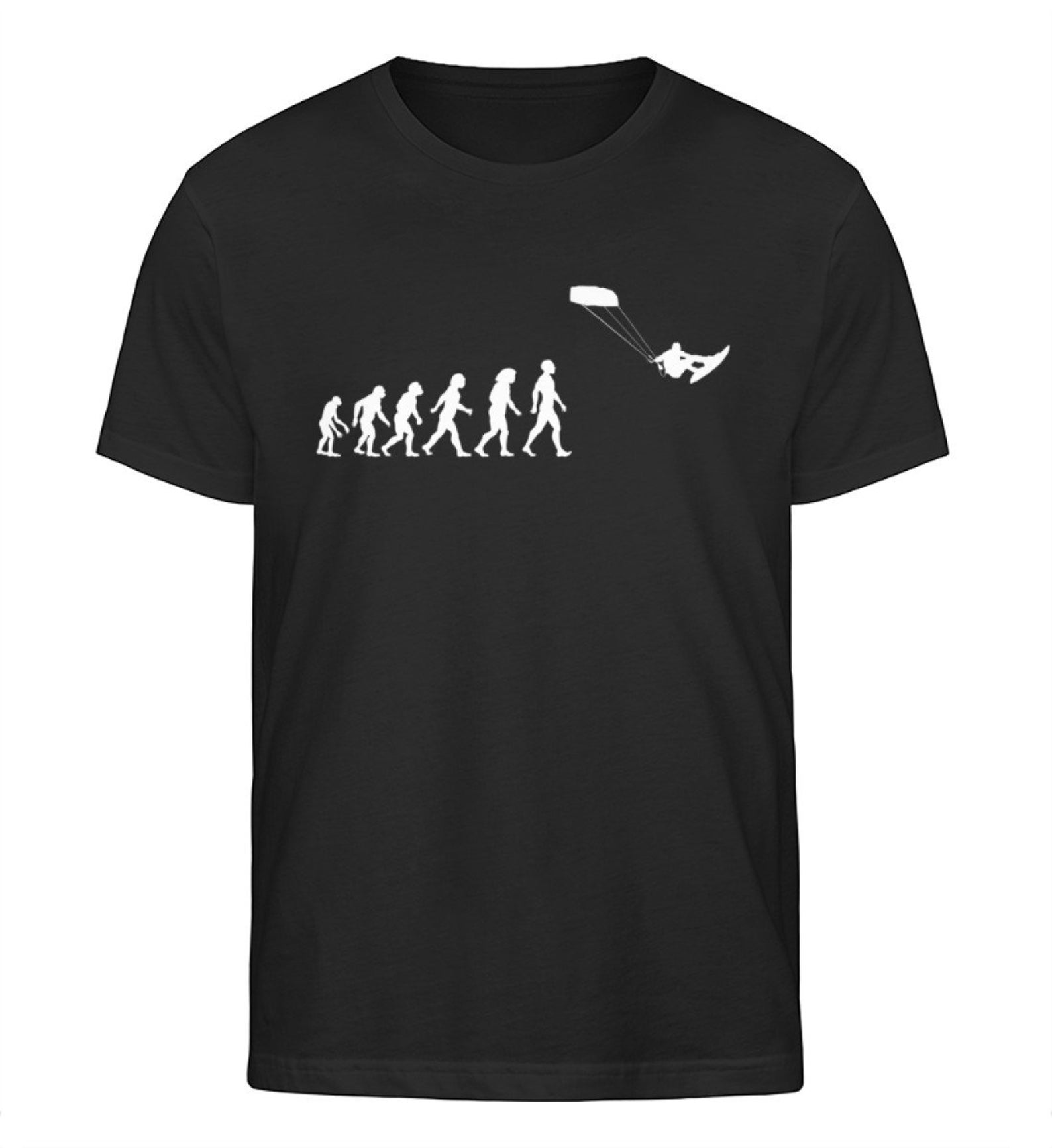 Kitesurfing Evolution Kiteboarding Kite Organic Shirt L
