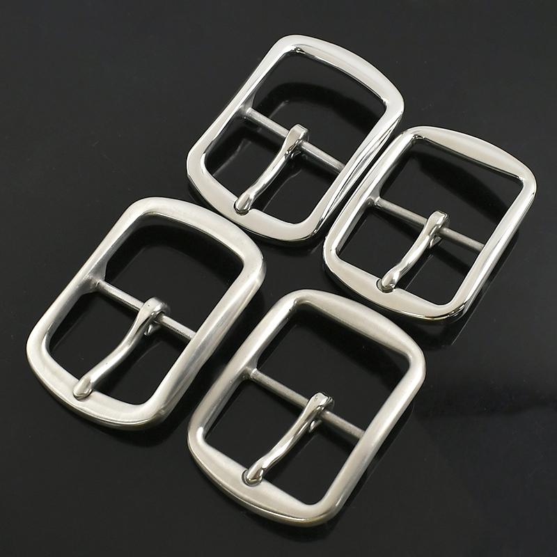 Meetee 1 Pezzo Fibbia per Cintura in Acciaio Inossidabile da 40mm Uomo Donna Cintura in Pelle Fibbie ad Ardiglione Jeans Vita Accessori di Ricambio per Abbigliamento