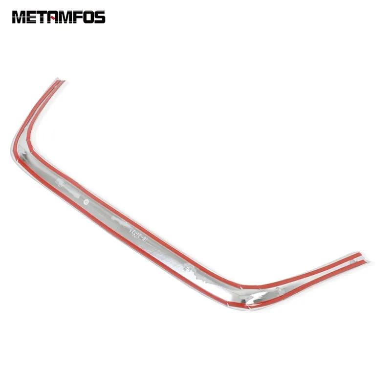 Car Accessories For Toyota Alphard Vellfire AH30 2016-   Rear Licence Plate Number Plate Cover Trim Decoration Frame