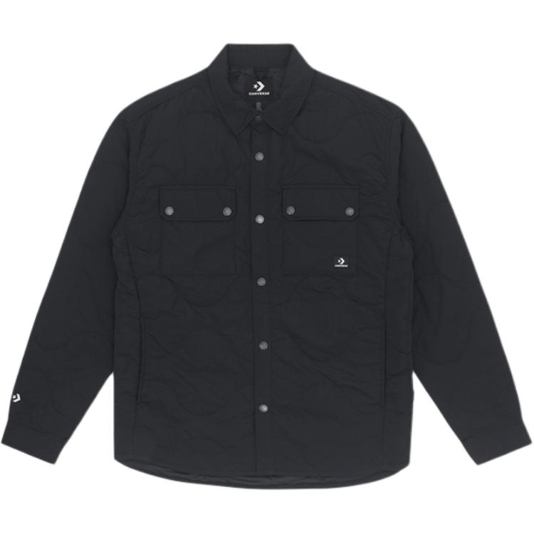 

New Converse Jackets & Coats Men s Black 10027972-A03 XS