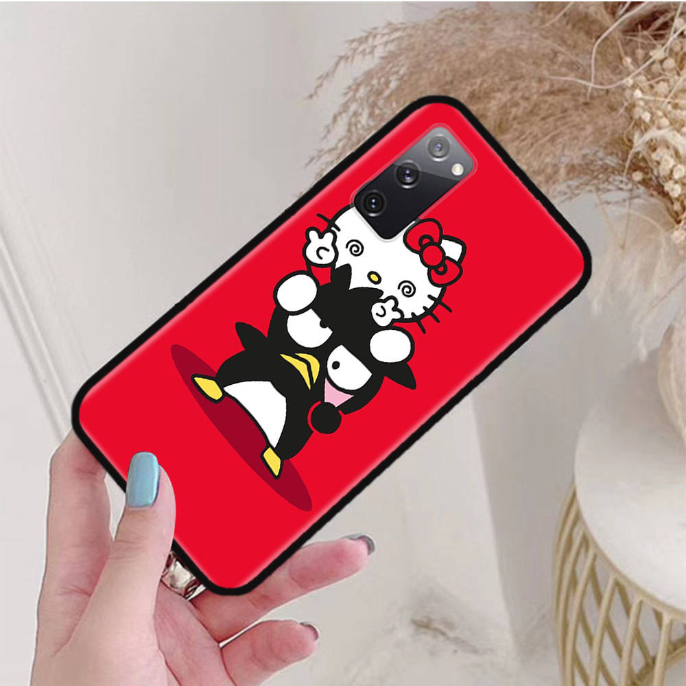 Černé pouzdro pro Xiaomi Poco X6 X4 M5 M6 F5 F6 C65 C55 C50 C51 C40 Pro Redmi 14C A3X 13C 12C 11T 10A 9C Note 7 6 8A Plus L-26 Badtz-maru