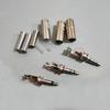 1-10PCS Metal 3.5mm Male Headphone Plug Mono Stereo Audio Solder Cable Connector 3.5 2Pole 3Pole 4Pole Earphone Jack Adapter