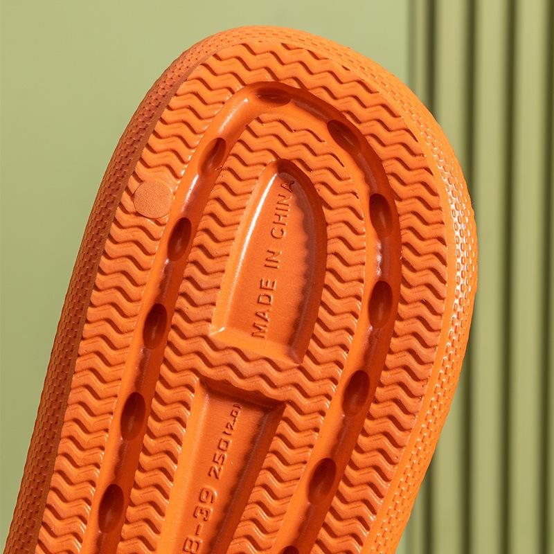 EVA cool slippers men's summer indoor home home bath silent non-slip thick bottom senior soft drag women