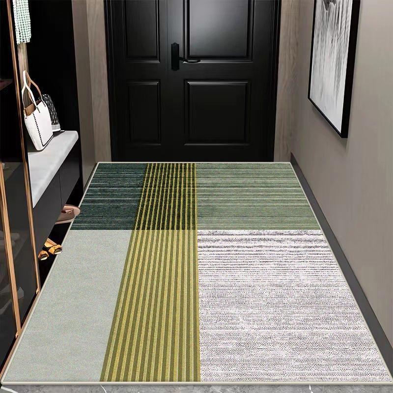 Modern Simple Style Large Size Living Room Rugs Light Luxury Bedroom Carpet Soft Easy Cleaning Entrance Door Mat Customizable