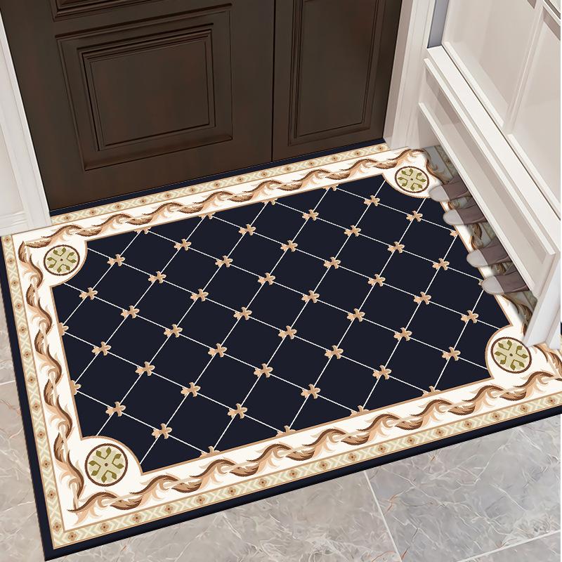 Entrance Door Mat Living Room Carpet Bedroom Bedside Carpet Retro Ethnic Style Hotel Homestay Carpet