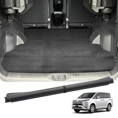 BUYFULL Delica D5 CV Series Luggage Mat Easy Abrasion Stain Resistant Fits Delica D5 CV Series 2007 - Lightweight, Rollable, Storage, Waterproof,