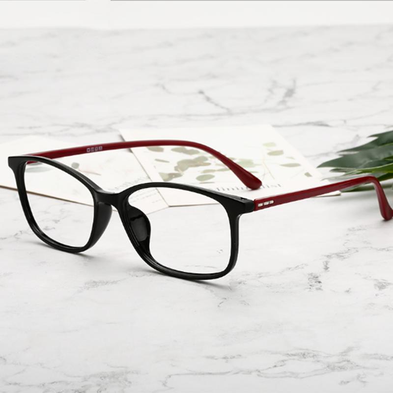 Ultralight TR90 Frame Prescription Eyeglasses Men Women Unisex Retro Square Myopic Optical Eye glasses -0.5 -1.0 -2.0 To -6.0