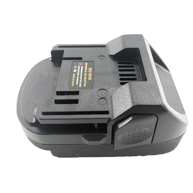 A96I-For  Convert To Hitachi / Hikoki 18V Li- Battery Power Tool Battery Adapter Converter BS18HK BAT622 BAT618 Easy Ins