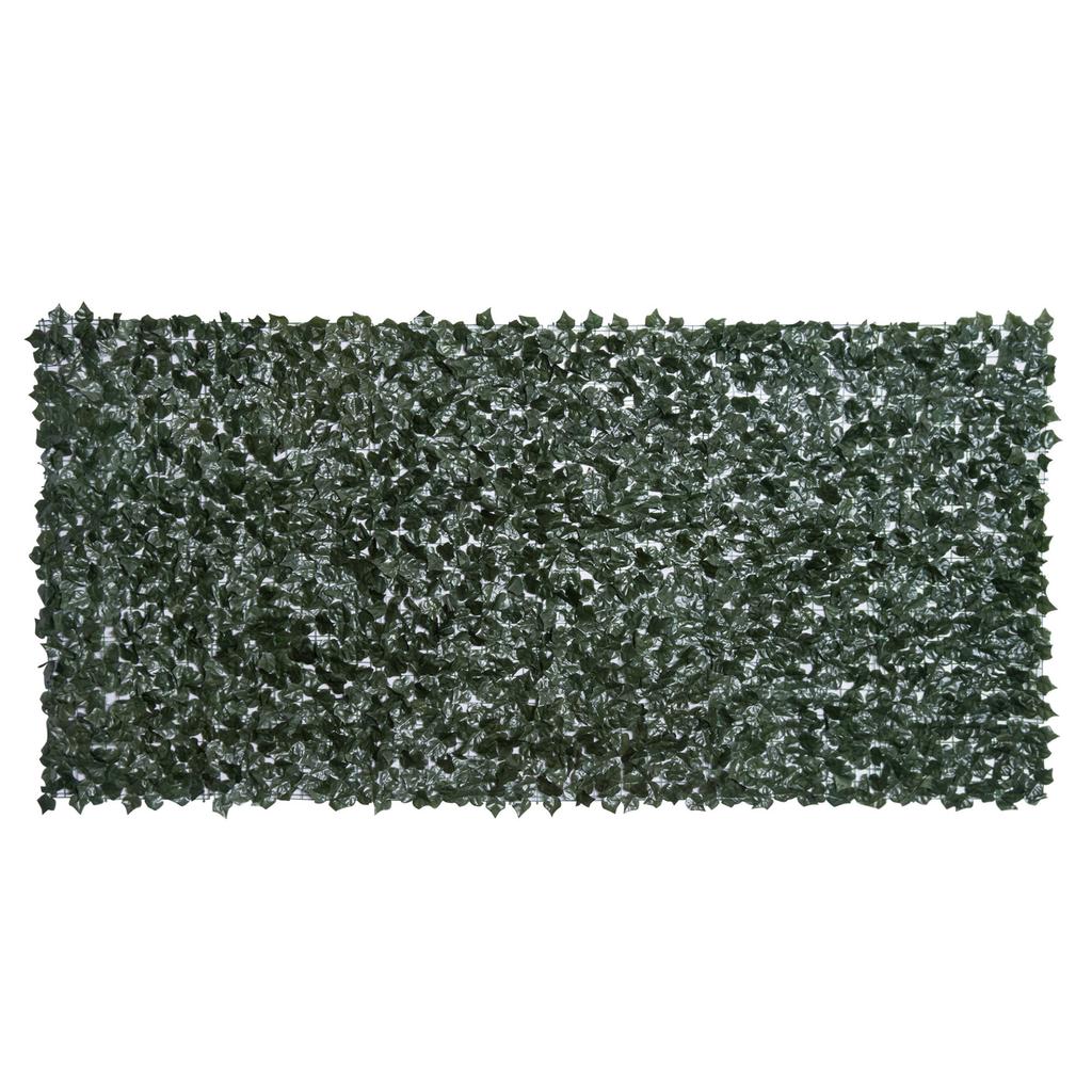 Artificial Hedge Privacy Screen, UV Protected Privacy Screen, Green Balcony Privacy Screens, Fence Privacy Mesh with Leaves, Hedge Fence, 300 x 150 cm