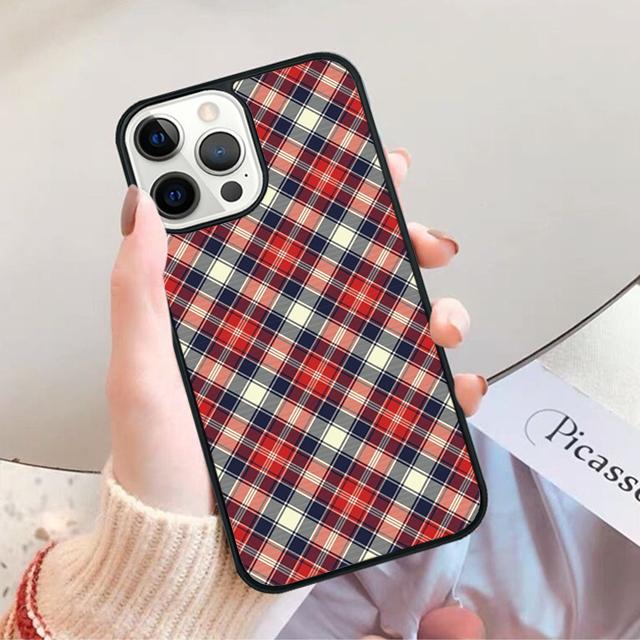 Clan Stewart Dress Tartan Plaid Phone Case for iPhone 17 Air 16 PRO MAX 15 14 PLUS 11 12 13 Back Cover Fundas