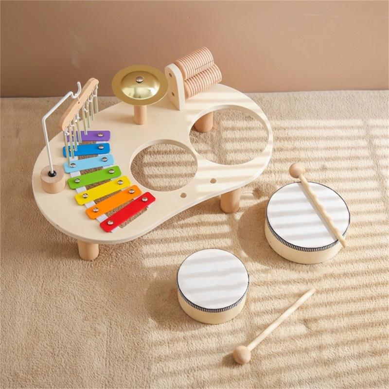 Musical Toys Wooden Xylophone Percussion Instrument Orff Percussion Wood Toy