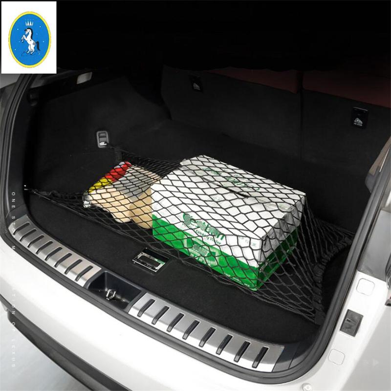 Rear Trunk Storage Cargo Luggage Elastic Mesh Net Holder Kit For LEXUS NX NX200T NX300H 2015 -  Auto Accessories Interior