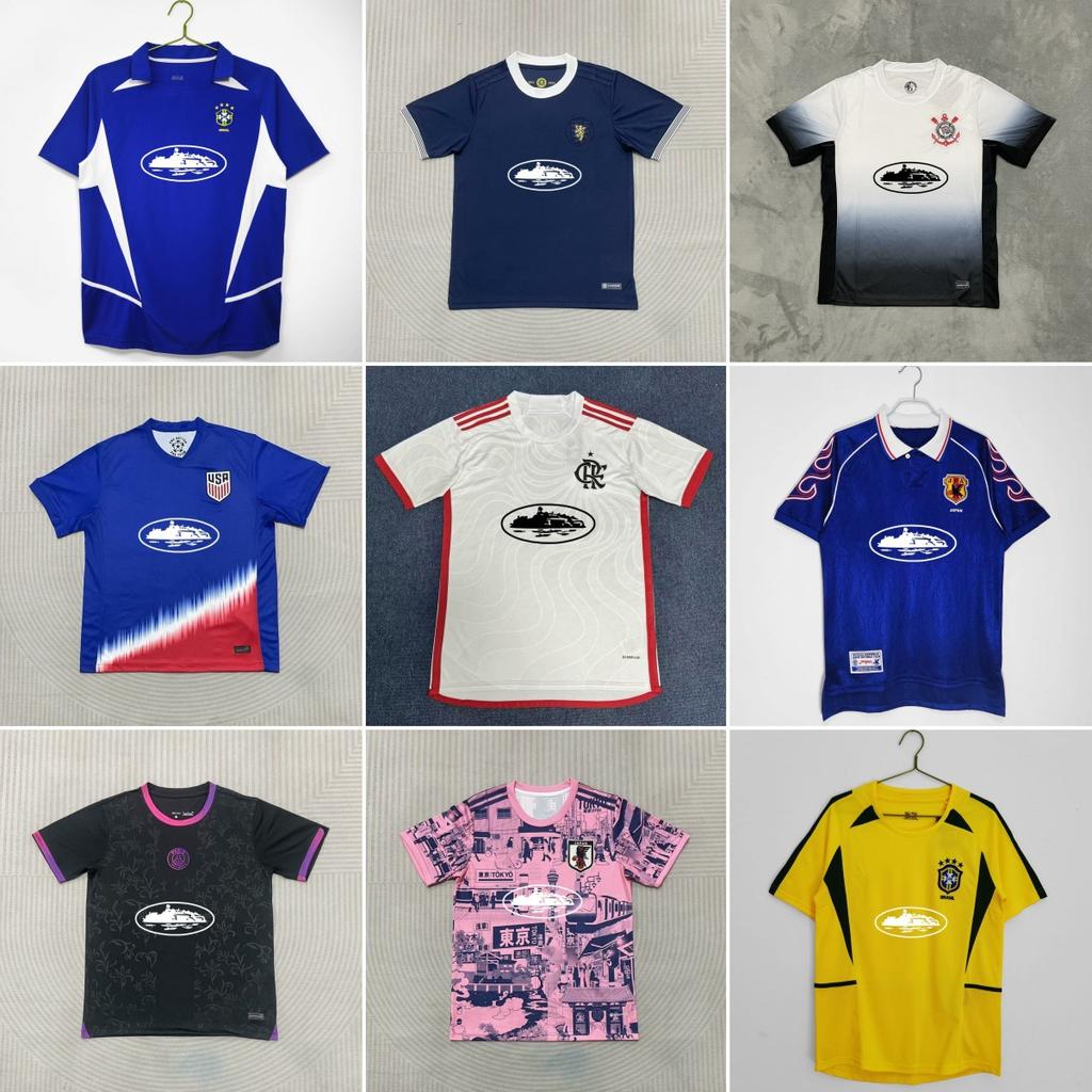 World Cup Football Jersey Devil's Island Japan Inter Milan Bayern Munich Flamengo AC Short Sleeved