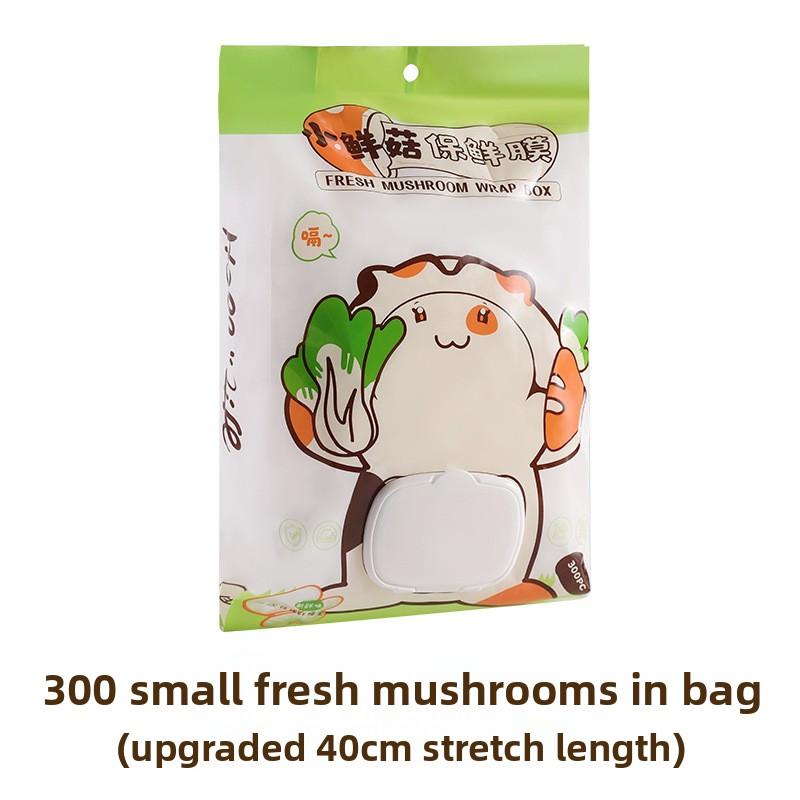 Disposable Cling Film Cover, Household Wall-mounted Pull-out Fresh-keeping Bag, Kitchen Vegetable Leftovers, Fruit Fresh-keeping Cover