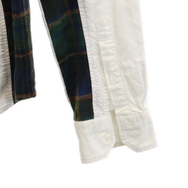 SOPHNET. made in Japan Check switching Long sleeve Button down shirt M Men's Used