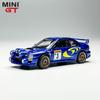 New In Stock Minigt 1:64 #975 Subaru Impreg Wrc98 Rally Simulation Alloy Miniature Diecast Car Model Custom Collectible Toy Gift