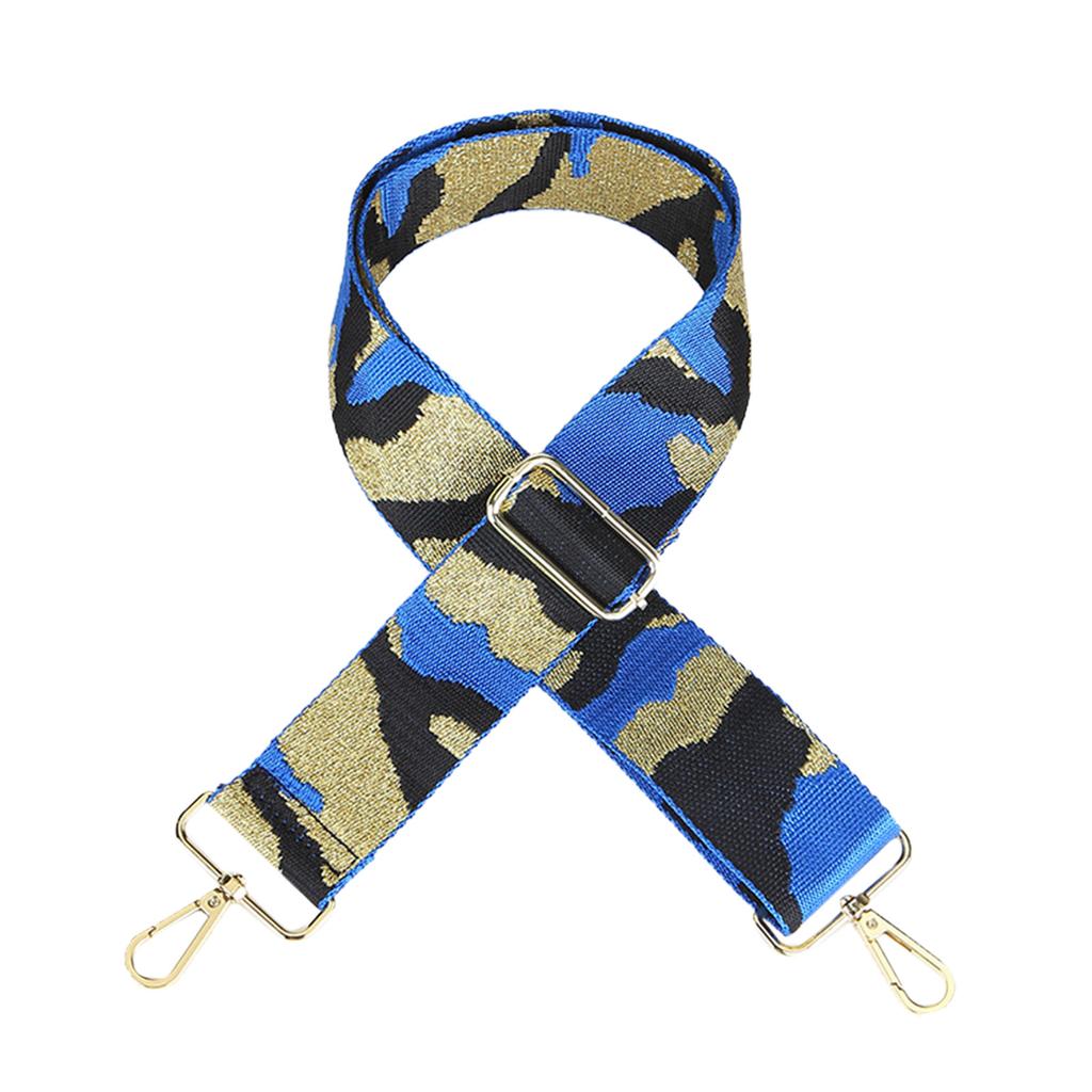 Women Contrast Color Replaceable  Shoulder Crossbody Handbag Belt Bag Strap