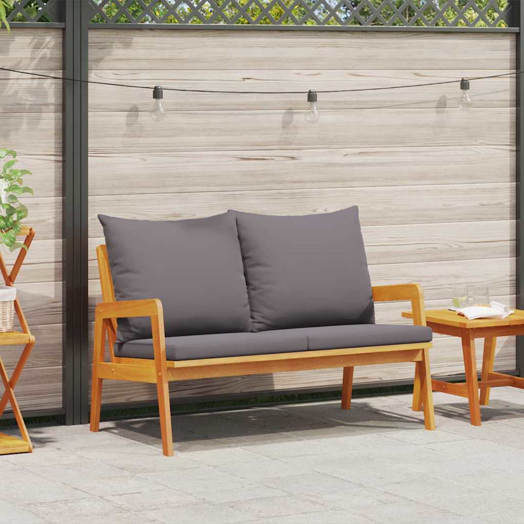 Garden Bench Oil Natural 115 X 65 X 71 Cm Solid Acacia Wood
