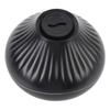 Flame Diffuser Humidifier 160ml Water Tank 7 Flame Colors USB Essential Oil Diffuser Humidifier with Crystal Ball Black