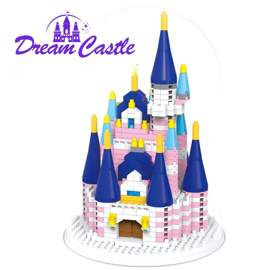 Dream Castle Block Girl Princess High Difficulty Puzzle Toys for Children Gift Compatible