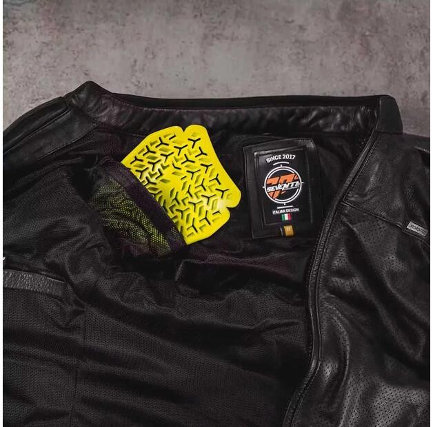 Seventy Degrees SD-JL4 Legend Classic Perforated Leather Motorcycle Jacket