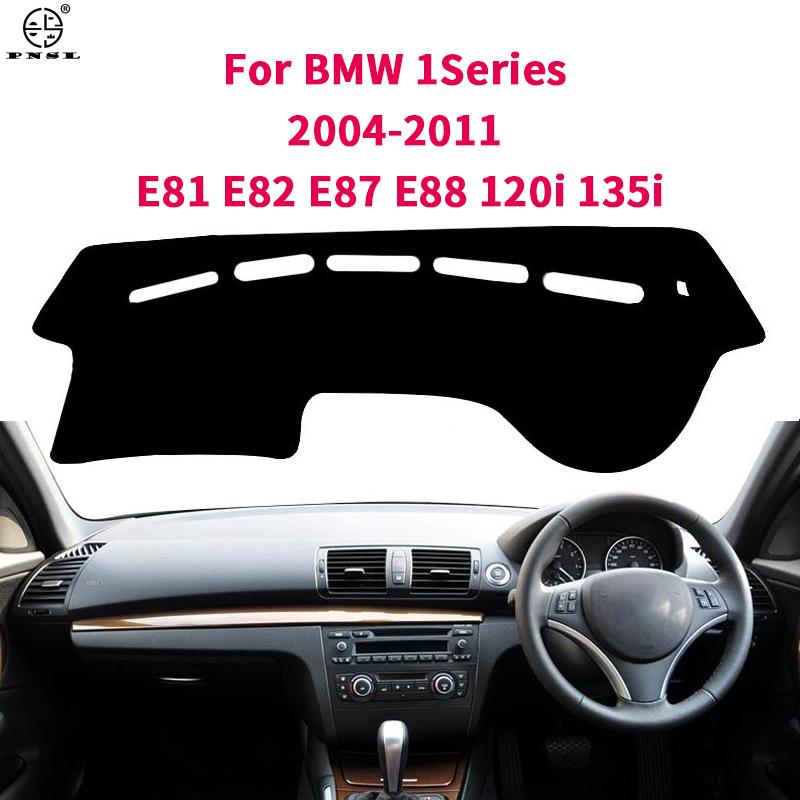 Auto Armaturenbrett Abdeckung DashMat Teppich Cape Für BMW 1 Serie 2004-2011 E81 E82 E87 E88 120i 135i Schutz Teppich Anti-UV Block Sonne Ray