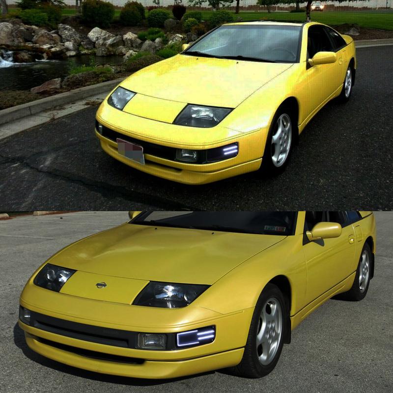Car Front Lower Bumper Turn Signal Light For Nissan 300ZX Z Z32
